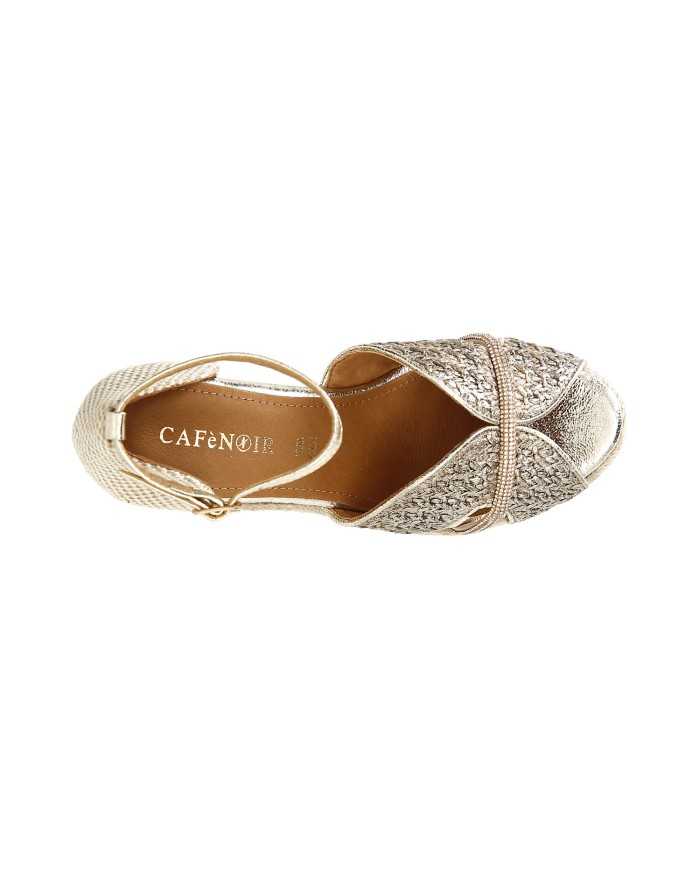CafèNoir Espadrillas Oro - Glamour Calzature