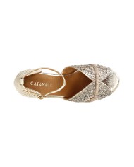 CafèNoir Espadrillas Oro - Glamour Calzature