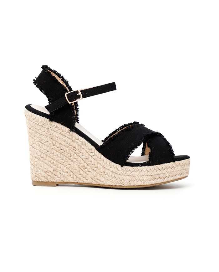 CafèNoir Espadrillas Nero - Glamour Calzature