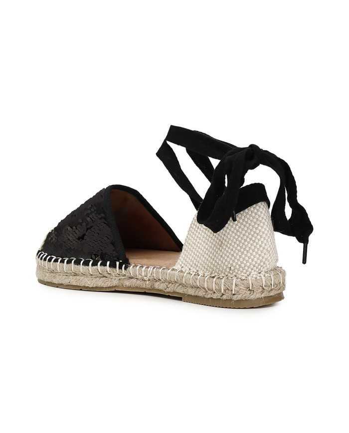 CafèNoir Espadrillas Nero - Glamour Calzature