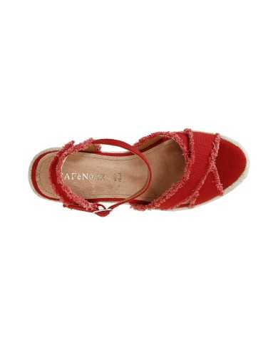 CafèNoir Espadrillas Rosso - Glamour Calzature CafèNoir Espadrillas Rosso - Glamour Calzature