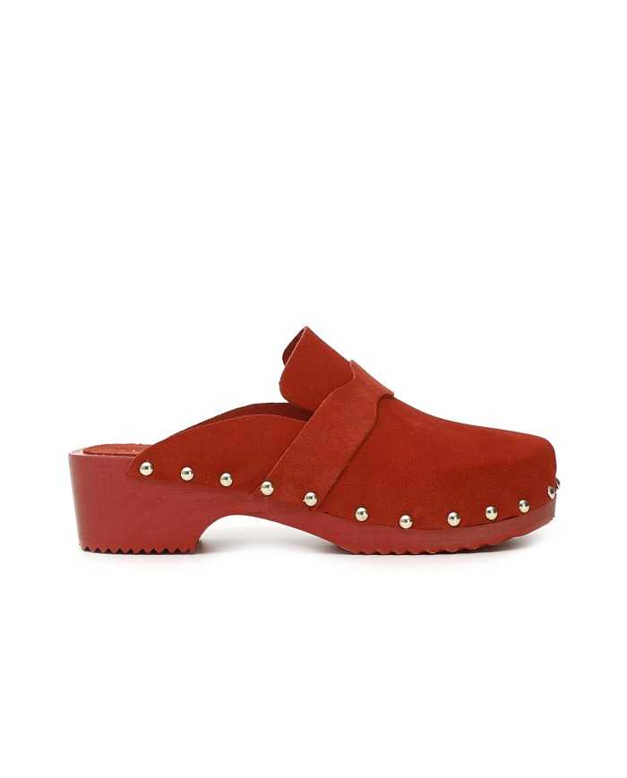 CafèNoir Zoccolo Sabot Rosso - Glamour Calzature