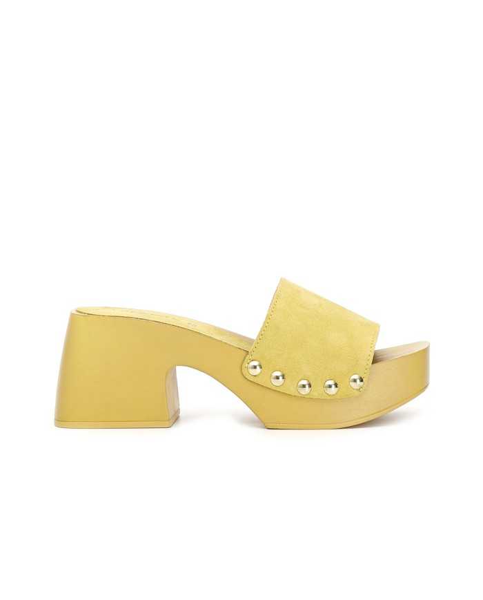 CafèNoir Ciabatta Giallo - Glamour Calzature