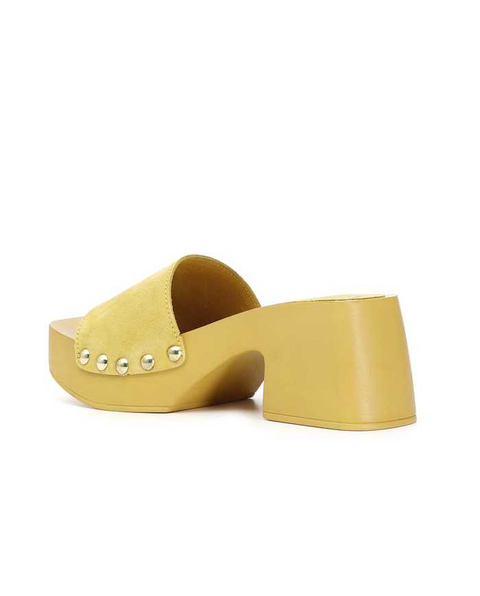 CafèNoir Ciabatta Giallo - Glamour Calzature