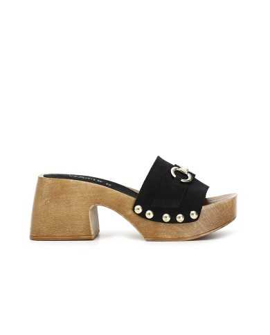 CafèNoir Ciabatta Nero - Glamour Calzature