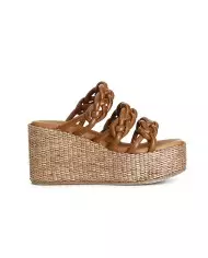 CafèNoir Ciabatta Cuoio - Glamour Calzature