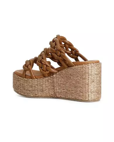 CafèNoir Ciabatta Cuoio - Glamour Calzature