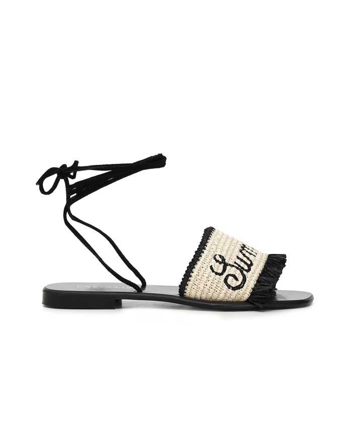 CafèNoir Sandalo Nero - Glamour Calzature