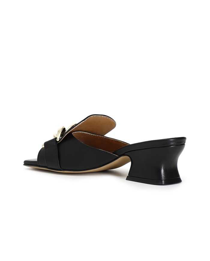 CafèNoir Ciabatta Nero - Glamour Calzature