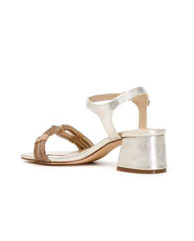 CafèNoir Sandalo Platino - Glamour Calzature CafèNoir Sandalo Platino - Glamour Calzature