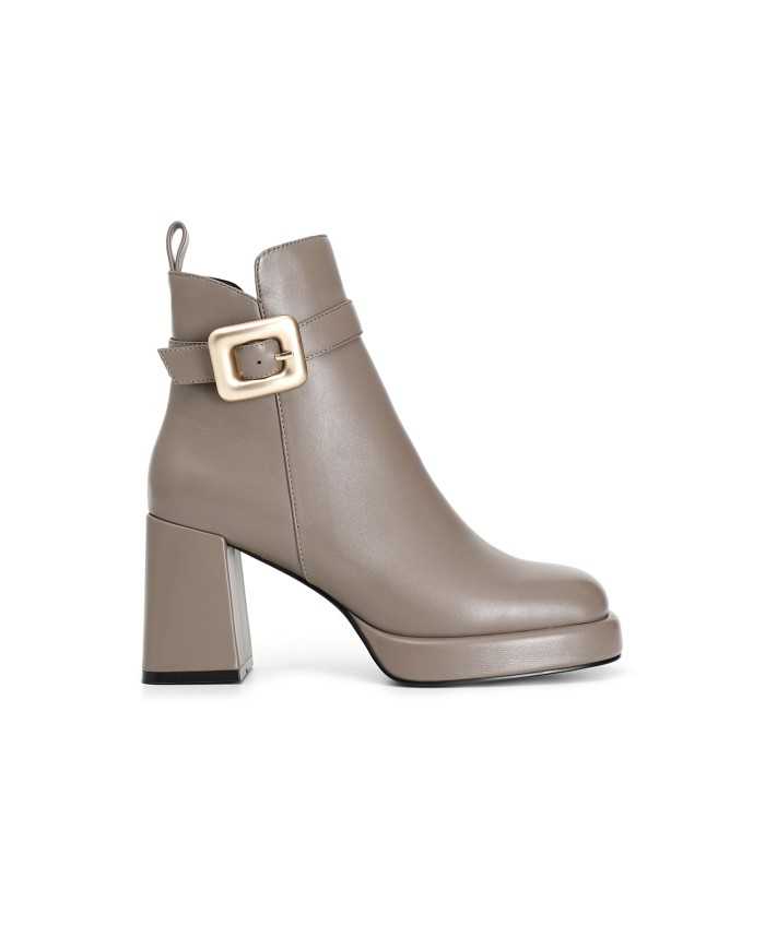 CafèNoir Tronchetto Beige - Glamour Calzature CafèNoir Tronchetto Beige - Glamour Calzature