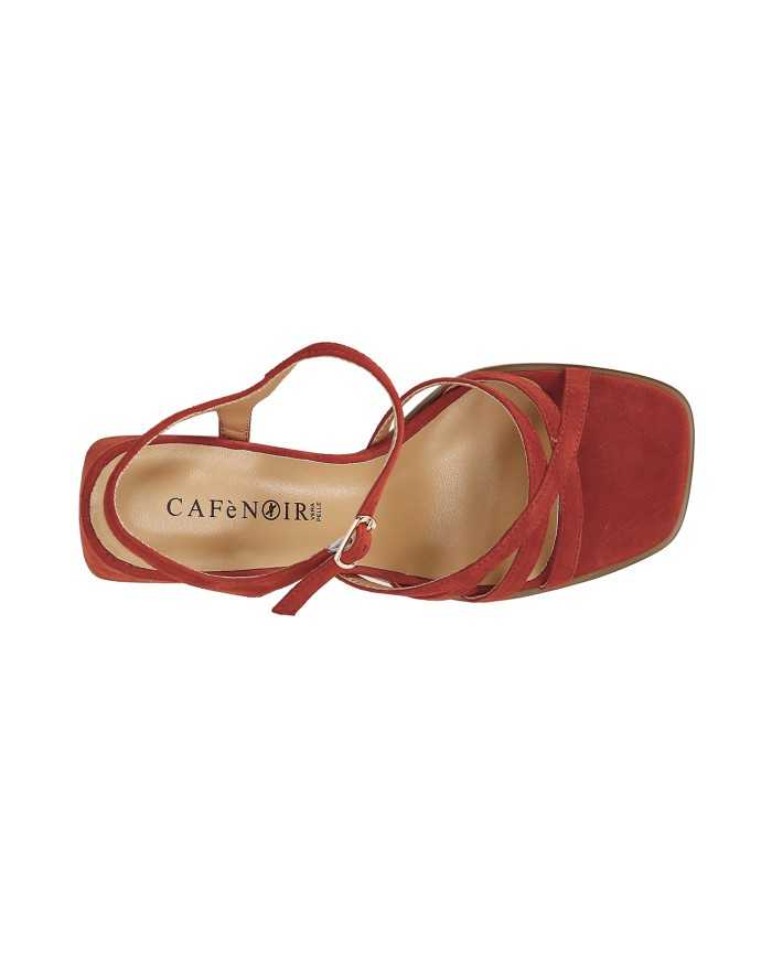 CafèNoir Sandalo Rosso - Glamour Calzature CafèNoir Sandalo Rosso - Glamour Calzature