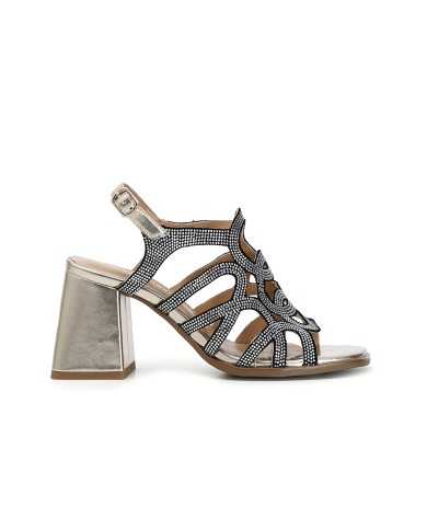CafèNoir Sandalo Platino - Glamour Calzature CafèNoir Sandalo Platino - Glamour Calzature