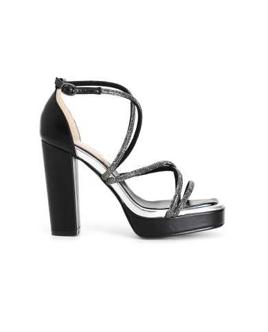CafèNoir Sandalo Nero - Glamour Calzature CafèNoir Sandalo Nero - Glamour Calzature