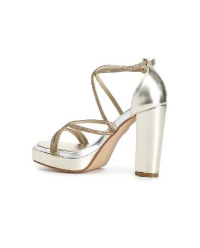 CafèNoir Sandalo Oro - Glamour Calzature CafèNoir Sandalo Oro - Glamour Calzature