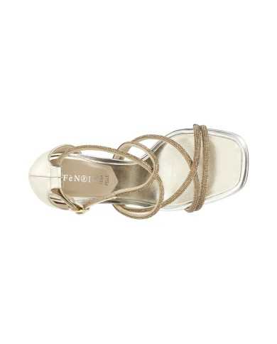 CafèNoir Sandalo Oro - Glamour Calzature CafèNoir Sandalo Oro - Glamour Calzature