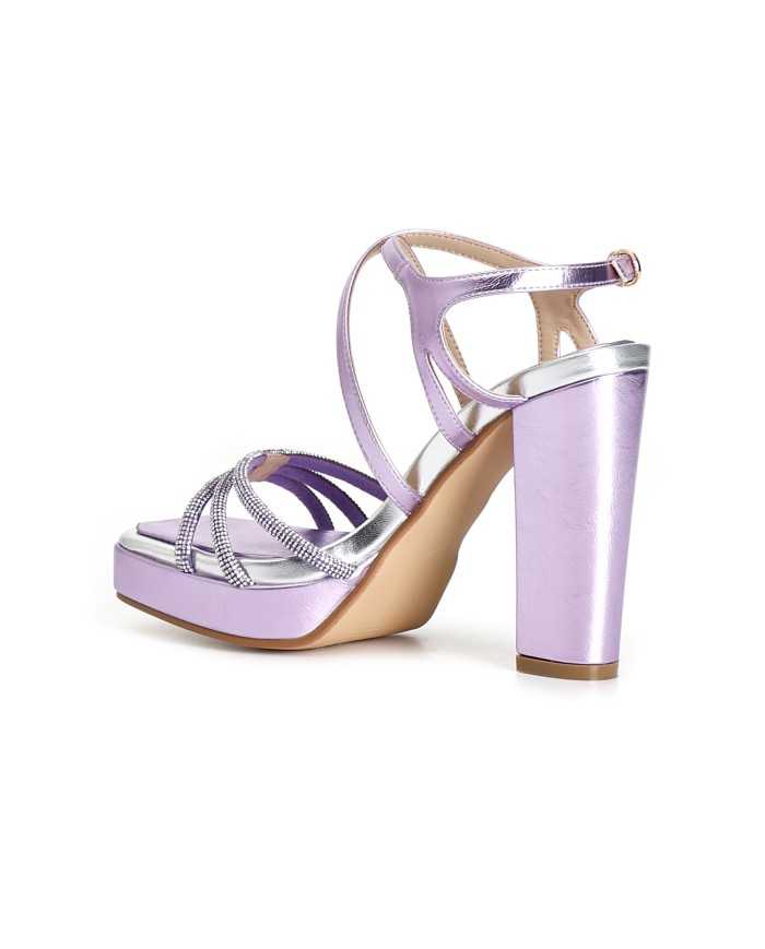 CafèNoir Sandalo Viola - Glamour Calzature