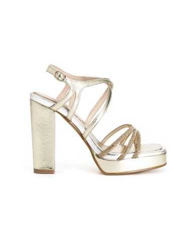 CafèNoir Sandalo Oro - Glamour Calzature CafèNoir Sandalo Oro - Glamour Calzature