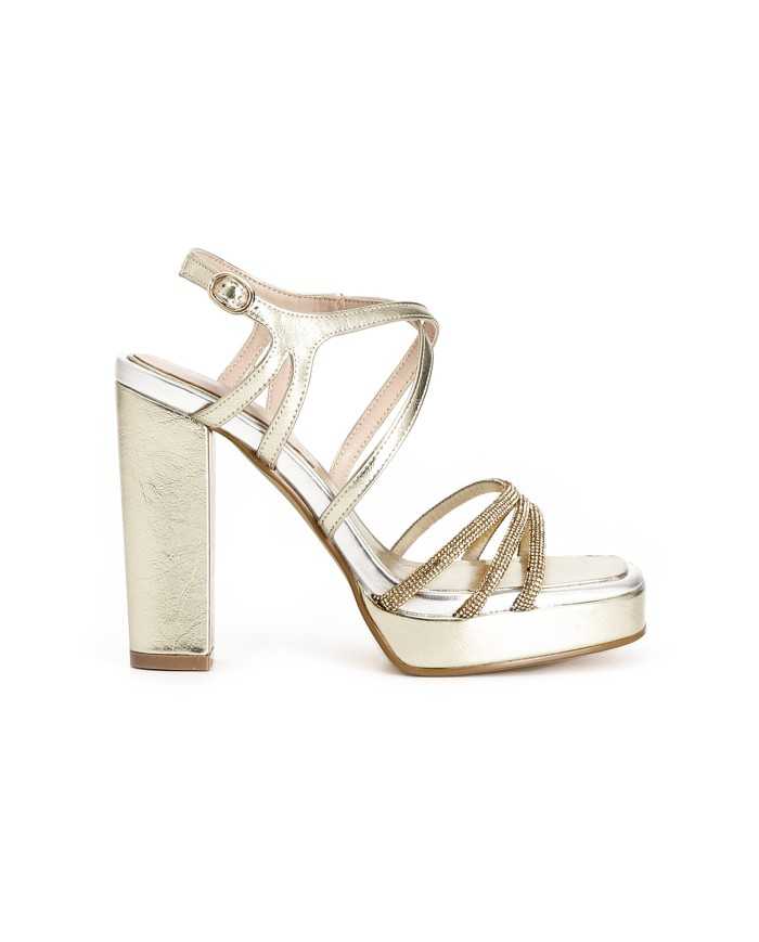 CafèNoir Sandalo Oro - Glamour Calzature