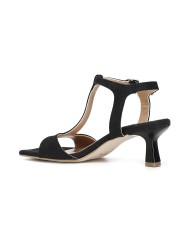CafèNoir Sandalo Lurex Nero - Glamour Calzature