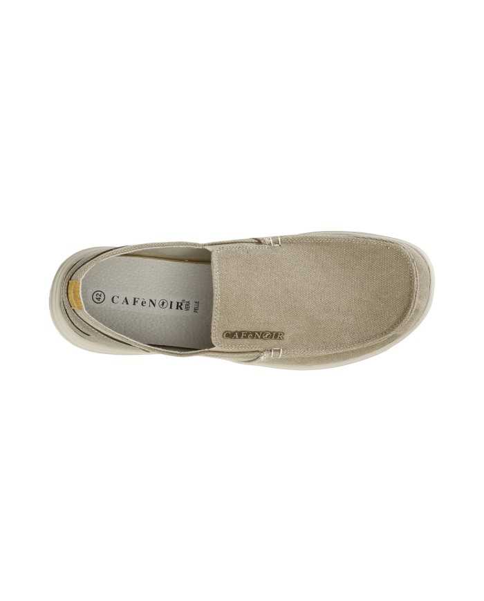CafèNoir Slip-On Tessuto Beige - Glamour Calzature