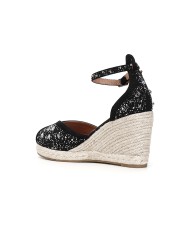 CafèNoir Espadrillas Nero - Glamour Calzature