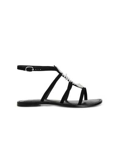 CafèNoir Sandalo Nero - Glamour Calzature