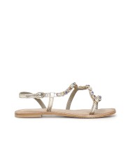 CafèNoir Sandalo Platino - Glamour Calzature CafèNoir Sandalo Platino - Glamour Calzature