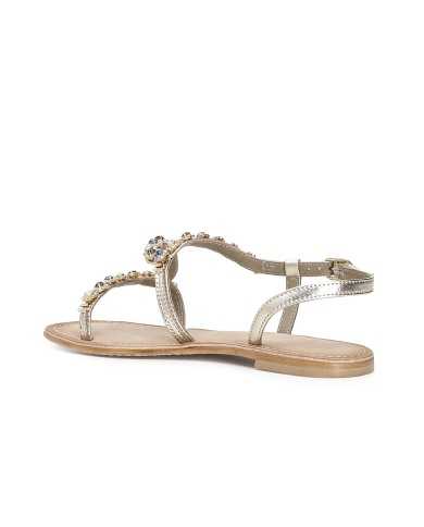 CafèNoir Sandalo Platino - Glamour Calzature CafèNoir Sandalo Platino - Glamour Calzature
