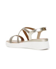 CafèNoir Sandalo Incrociato Platino - Glamour Calzature