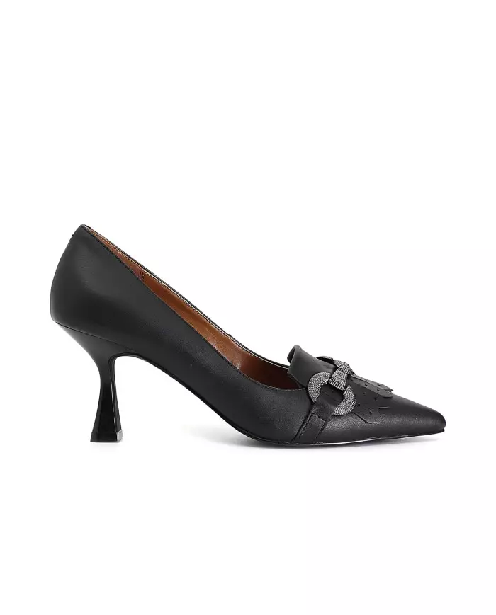 CafèNoir Dècolleté Nero - Glamour Calzature