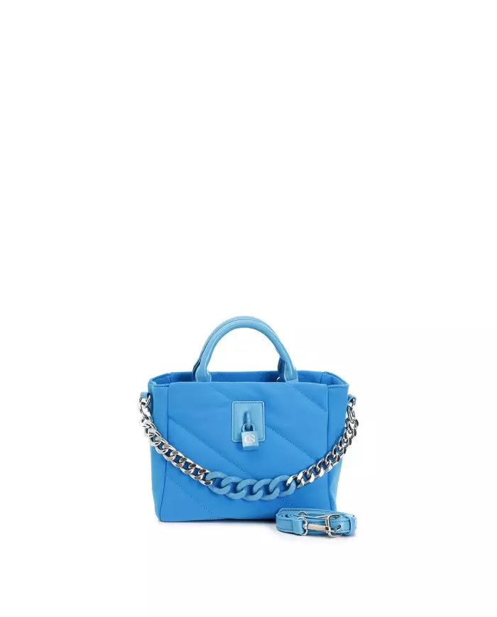 CafèNoir Mini Tote Azzurro - Glamour Calzature