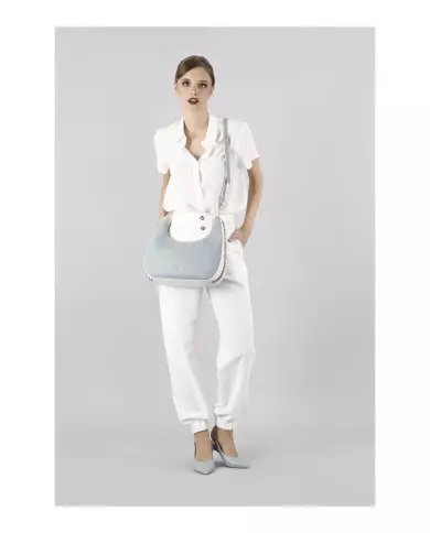 CafèNoir Sacca Azzurro - Glamour Calzature