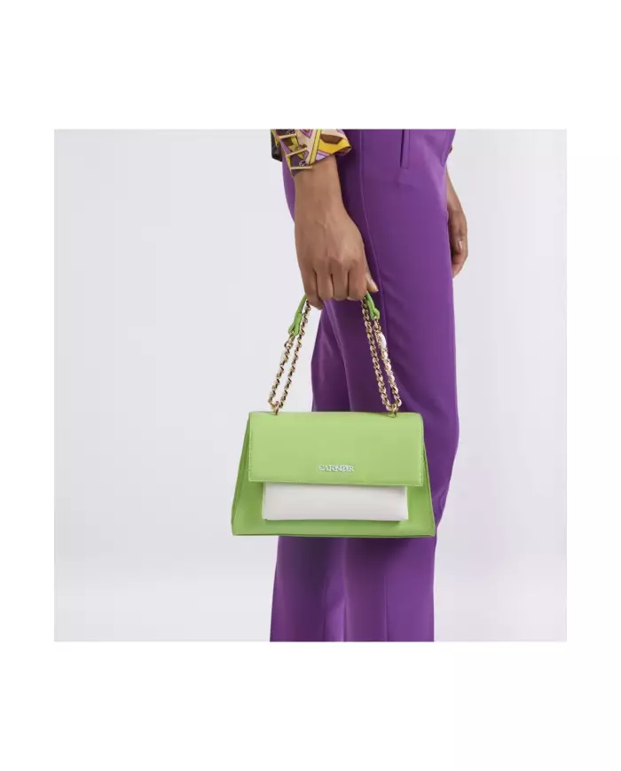 CafèNoir Borsa Trapezio Verde - Glamour Calzature