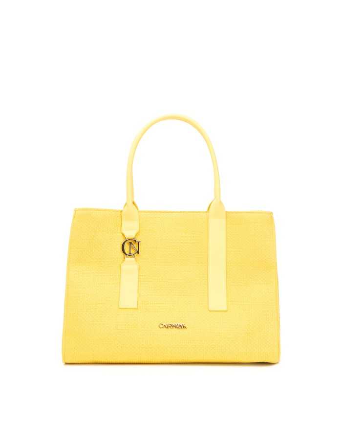 CafèNoir Borsa Raffia Giallo - Glamour Calzature