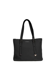 CafèNoir Shopping rigida con zip Nero - Glamour Calzature