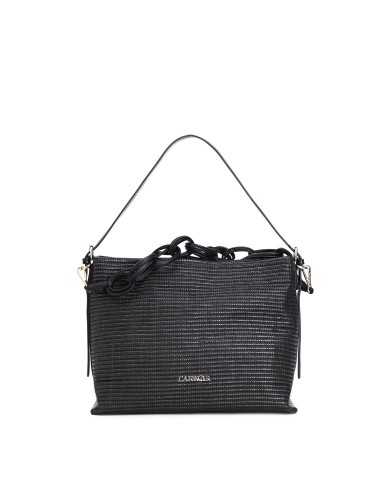 CafèNoir Sacca in rafia Nero - Glamour Calzature CafèNoir Sacca in rafia Nero - Glamour Calzature