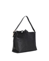 CafèNoir Sacca in rafia Nero - Glamour Calzature