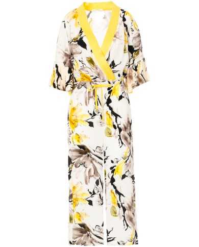 CafèNoir Tuta Scollata Giallo - Glamour Calzature CafèNoir Tuta Scollata Giallo - Glamour Calzature