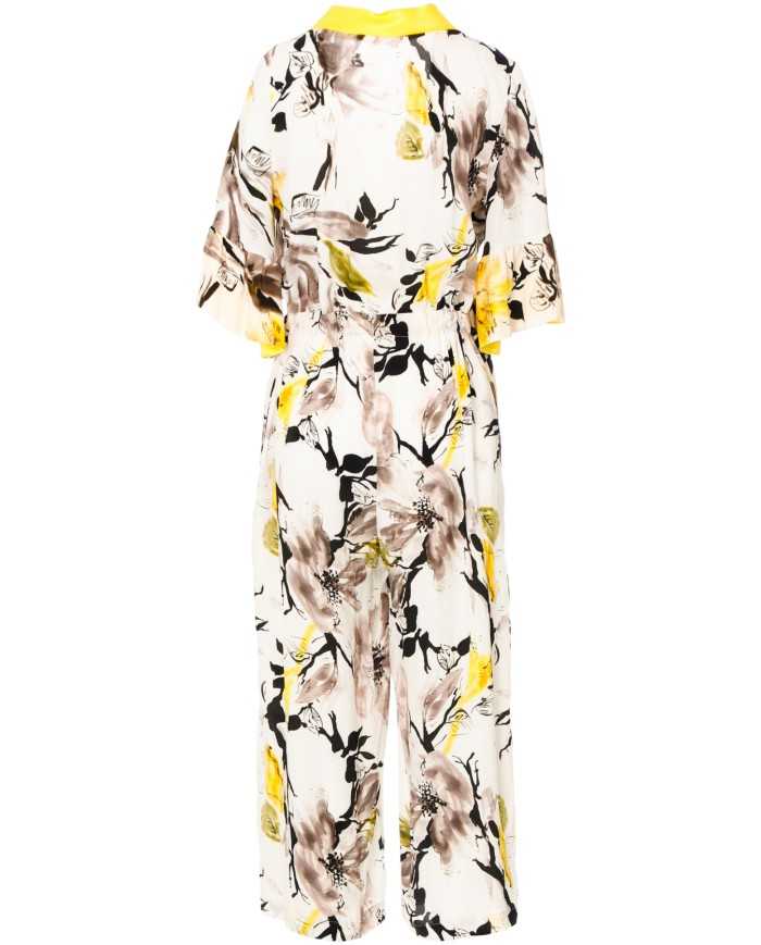 CafèNoir Tuta Scollata Giallo - Glamour Calzature