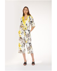 CafèNoir Tuta Scollata Giallo - Glamour Calzature CafèNoir Tuta Scollata Giallo - Glamour Calzature