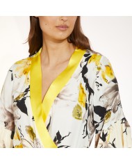 CafèNoir Tuta Scollata Giallo - Glamour Calzature CafèNoir Tuta Scollata Giallo - Glamour Calzature