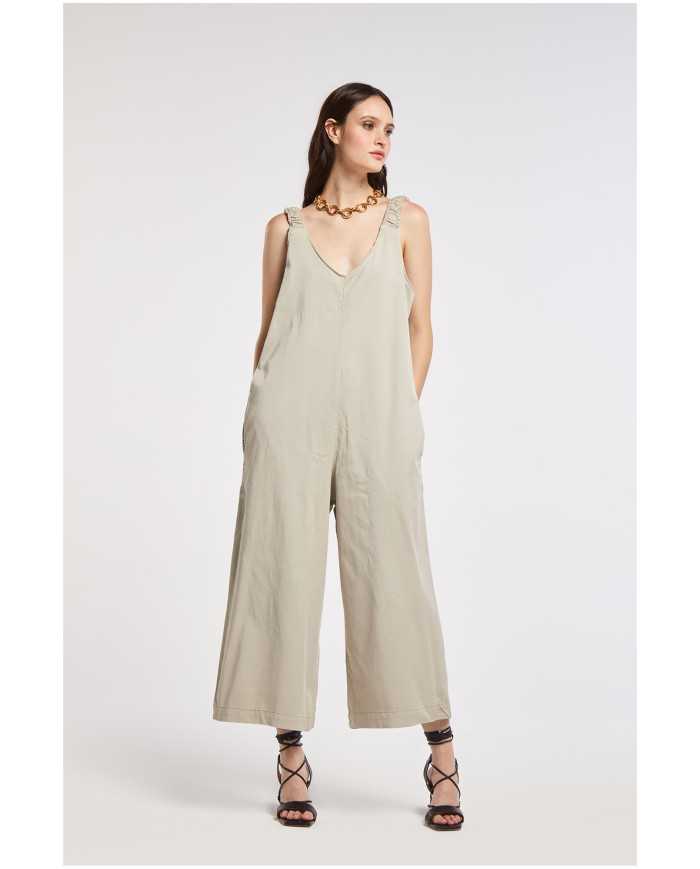 CafèNoir Tuta Over Beige - Glamour Calzature