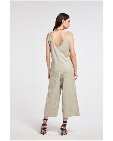 CafèNoir Tuta Over Beige - Glamour Calzature