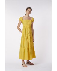 CafèNoir Abito Lungo Giallo - Glamour Calzature