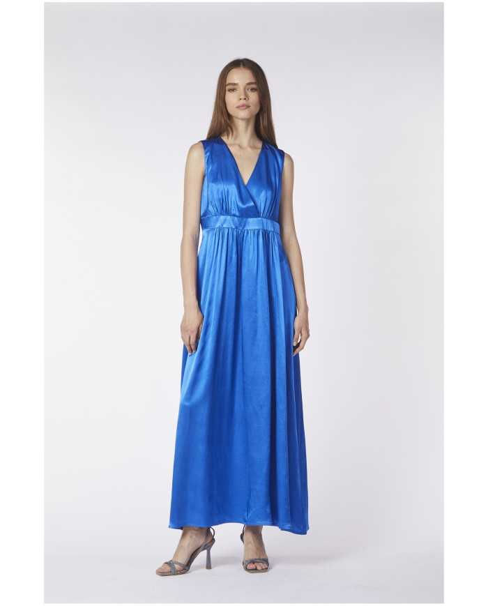 CafèNoir Abito lungo donna Azzurro - Glamour Calzature