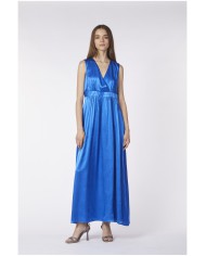 CafèNoir Abito lungo donna Azzurro - Glamour Calzature