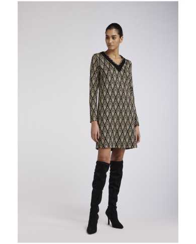CafèNoir Abito in jersey Beige - Glamour Calzature CafèNoir Abito in jersey Beige - Glamour Calzature