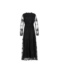 CafèNoir Abito Lungo Nero - Glamour Calzature