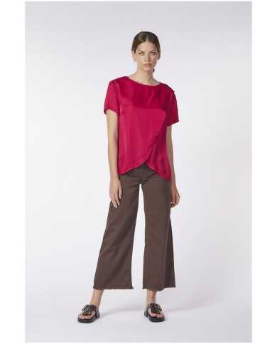 CafèNoir Blusa Rosso - Glamour Calzature CafèNoir Blusa Rosso - Glamour Calzature